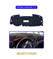 NİSSAN QASHQAI J10 TORPİDO KORUMA HALISI MAVİ KENAR