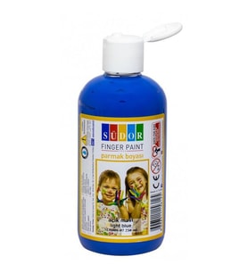 Südor Parmak Boya 250 ml Açık Mavi 