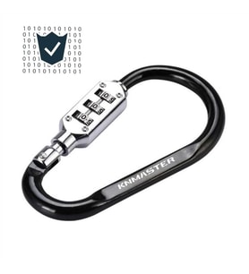 Knmaster Lock 100 Şifreli Karabina Kilidi