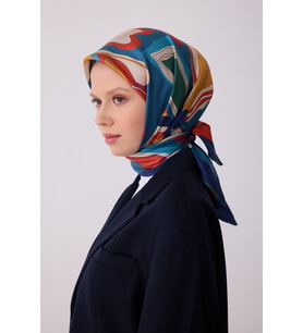 Belli 2026 Yaz Sezonu Twill İpek Eşarp 4318DTM 80