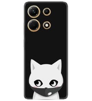 Infınıx Note 30 Kılıf Silikon Desen Özel Seri Pandemi Cat 1729