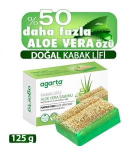Agarta Kabak Lifli Aloe Vera Sabunu 125 Gr