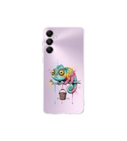 Samsung Galaxy A05S ile Uyumlu Splash Bukalemun Tasarımlı Şeffaf Silikon Kılıf