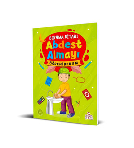 Boyama Kitabı - Abdest Almayı Öğreniyorum (Erkek)