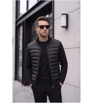 Slim Fit Triko Detaylı Nova Şişme Mont