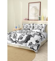 Çift Kişilik Nevresim Takımı Pamuklu Saten Kumaş 6 Parça 3D Dijital Baskı Duvet Cover Set Model.