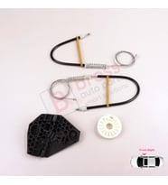 Ford Mondeo MK1 MK2 1992-2001 4/5 Kapı 93BBF23200B İçin Ön Sağ Kapı Cam Kriko Tamir Seti