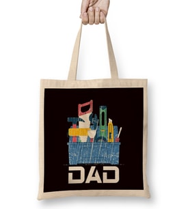 Dad Craftsman Tools Father Papa Poppa Dad Daddy Stepdad Bez Çanta Uzun Saplı