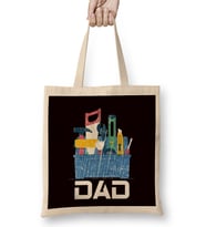 Dad Craftsman Tools Father Papa Poppa Dad Daddy Stepdad Bez Çanta Uzun Saplı