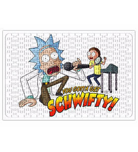 Rick and Morty Müzik Karoeke Puzzle 240 Parça Yapboz