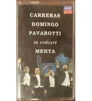 (Plak Değildir KASET tir) Carreras Domingo Pavarotti Kaset