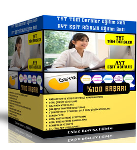 TYT Tüm Dersler - AYT Eşit Ağırlık Eğitim Seti (Dijital-Online)