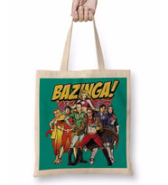 The Big Bang Theory Bazinga Bez Çanta Uzun Saplı