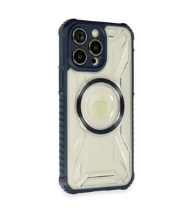İphone 13 Pro Kılıf Prag Magneticsafe Kapak - Lacivert