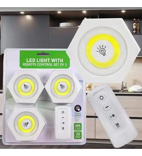 Uzaktan Kumandalı Led Işık Altı Gen [3&amp;apos;lü Set] (Çok Renkli)