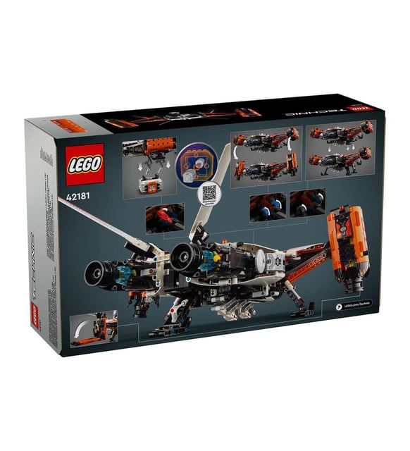 42181 Lego Technic VTOL Ağır Kargo Uzay Gemisi LT81 1365 parça +10