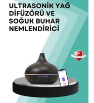Büyük Su Hazneli Ultrasonik Difüzör Ve Oda Nemlendirici