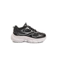 Ayakmod Beyaz Bağcıklı Hafif Yüksek Taban Kadın Sneaker 2376 G (Çok Renkli)