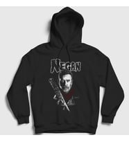 Presmono Unisex Siyah Negan Smith The Walking Dead Kapüşonlu Sweatshirt 390431tt