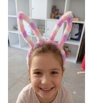 Tavşan Kulaklı Peluş Çocuk Tac
