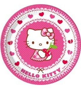 Tabak Karton Hello Kitty 23Cm-
