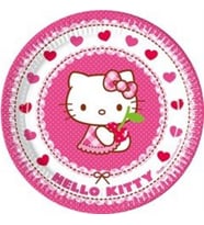 Tabak Karton Hello Kitty 23Cm-