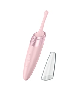 Göğüs Klitoris ve Hassas Bölgelere Özel Satisfyer Twirling Delight Beigel Vibratör