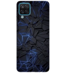 Samsung Galaxy A12 (SM-A125F) Uyumlu Kılıf Desen Baskı Silikon Karmaşık Design STK:1874