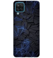 Samsung Galaxy A12 (SM-A125F) Uyumlu Kılıf Desen Baskı Silikon Karmaşık Design STK:1874