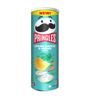 Pringles Cream Cheese & Herbs 165g