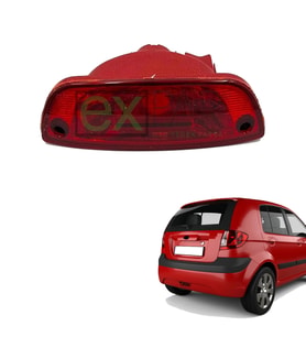 HYUNDAI GETZ ARKA TAMPON SİS LAMBASI DUYSUZ 2006 - 2011 MAKYAJLI KASA GETZ ARKA SİS