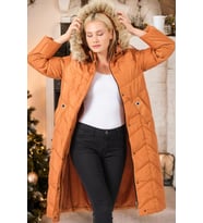 Z6751 DEWBERRY BAYAN KABAN-DÜZ CAMEL