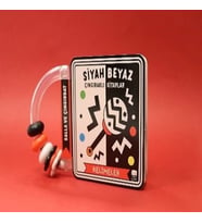 Siyah Beyaz Çıngıraklı Kitaplar - Kelimeler (Ciltli)