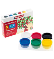 Bigpoint Parmak Boyası 6 Renk x 35 ml (Renksiz)