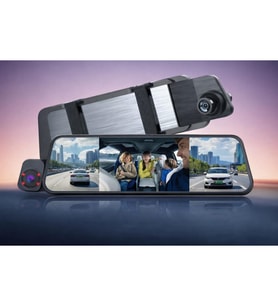 TWOGO GO-İC1PLUS 9,66 IPS·Wide Angle İki Kameralı Araç İçi Kamera (İK11L)
