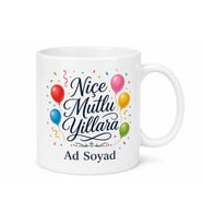 İsimli Nice Mutlu Yıllara Yazılı Kupa Bardak Doğum Günü Hediye
