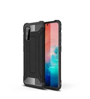 Galaxy S20 Kılıf Zore Crash Zırh Silikon Kılıf (Siyah)
