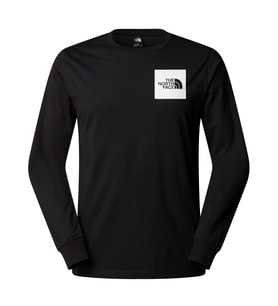 The North Face Erkek L/S FINE Tişört  NF0A8A6PJK31 (Siyah)