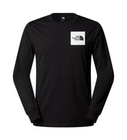 The North Face Erkek L/S FINE Tişört  NF0A8A6PJK31 (Siyah)