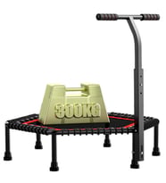 XTR Fitness Tutunmalı Trambolin 106 cm (Kırmızı)