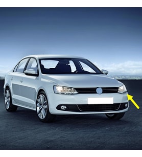 VW Jetta 2011-2014 Sol Ön Far Yıkama Pompası Jeti 5K0955978A