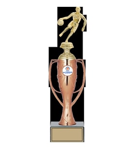 ODAK KUPA - Figürlü Kupalar - Basketbol Kadın Figürlü Kupalar FG-025 C - 36 cm