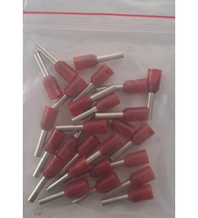 1,5 mm KABLO YÜZÜĞÜ İZOLELİ (26ADET) KIRMIZI