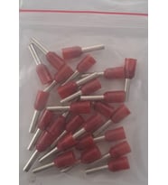 1,5 mm KABLO YÜZÜĞÜ İZOLELİ (26ADET) KIRMIZI