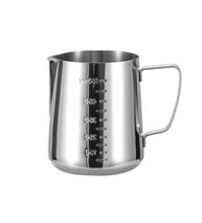 304 Çelik 600 ml Kahve Süt Köpürtme Potu Sütlük Pitcher cin503
