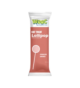 Wooc Tavuk ve Kızılcıklı Kedi Lolipop 1,4 GR 1 Adet