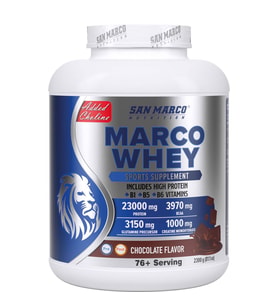 MARCO WHEY PROTEİN TOZU ÇİKOLATA AROMALI (2300GR)