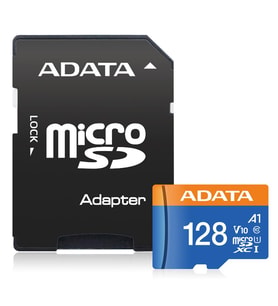 Adata Micro SD 100/25MB/s Class10 Hafıza Kartı 128 GB AUSDH128GUICL10A1-RA1