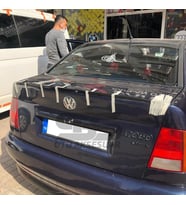 Polo Classic Bagaj Üstü Slim Spoiler Piano Black Parlak Siyah