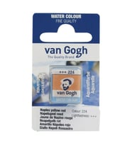 Talens Van Gogh 1/2 Tablet Sulu Boya 224 Naples Yellow Red 